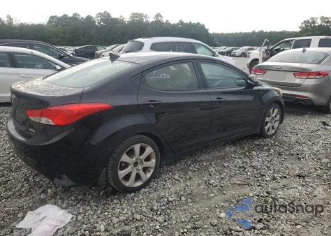 2013 Hyundai Elantra Gls from USA, damaged, VIN 5NPDH4AE3DH336505